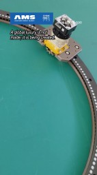 亞母斯FDK無注油齒輪導(dǎo)軌弧形滾輪導(dǎo)軌視頻